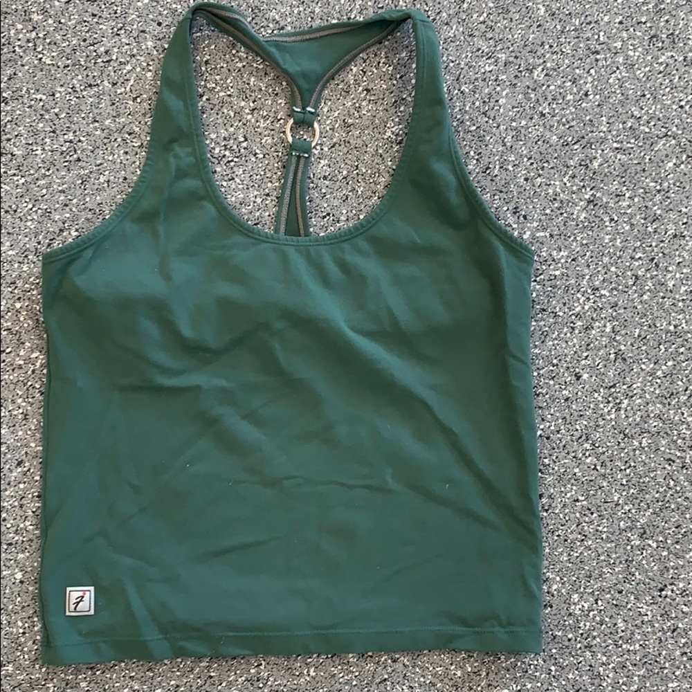 Green croptop